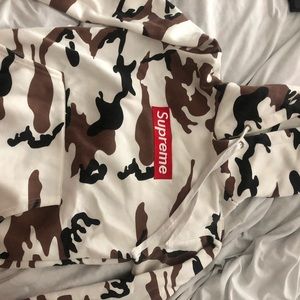 Supreme Camo Hoodie